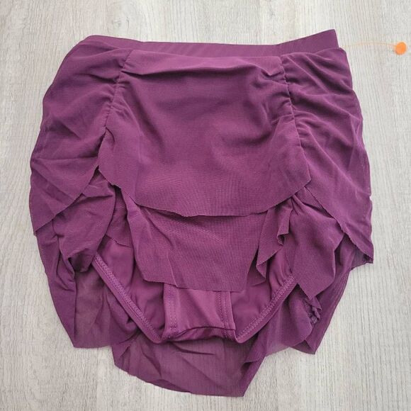 Weissman maroon dance bottoms NWOT size child intermediate - Picture 1 of 6